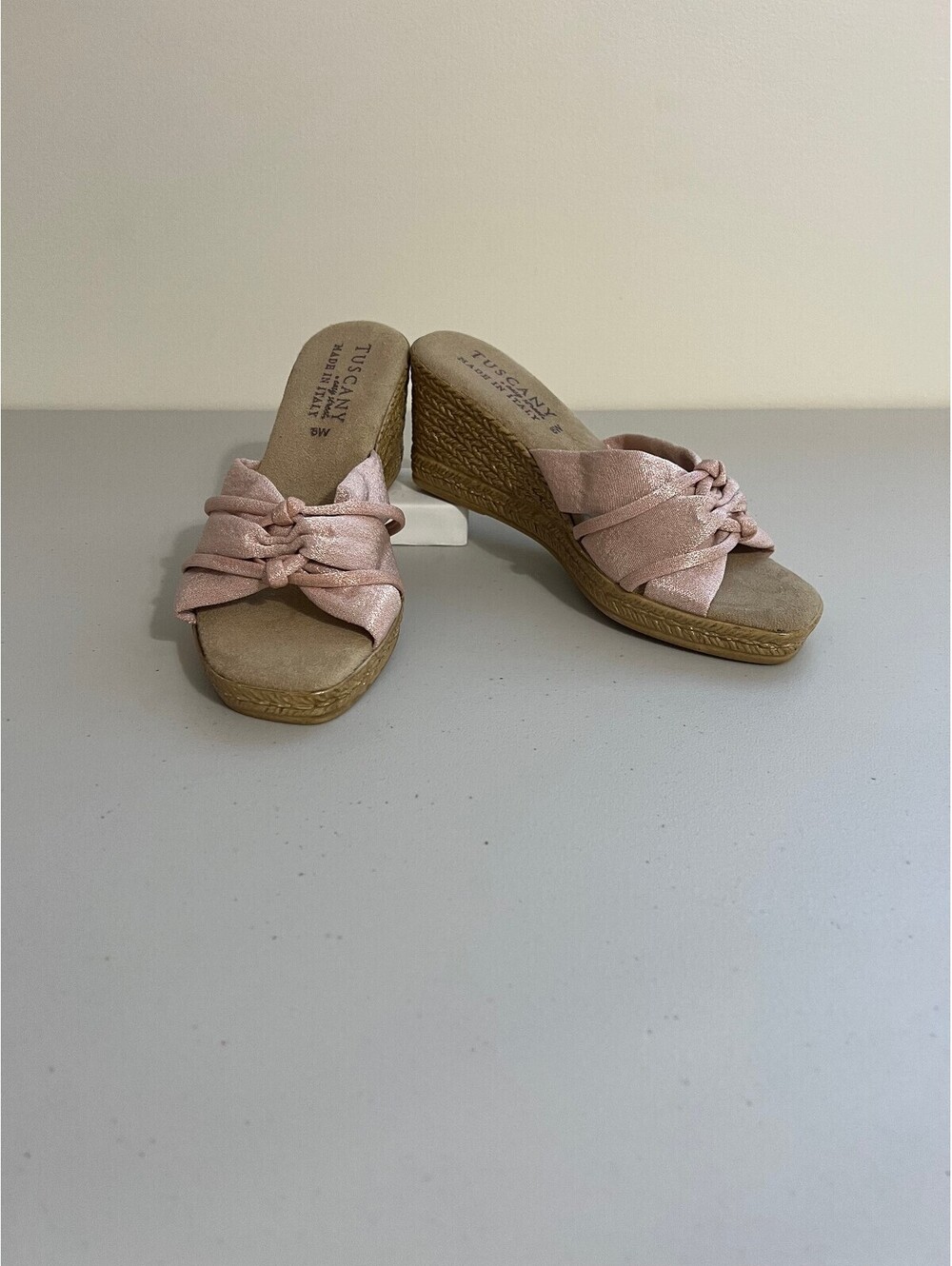 Tuscany by Easy Street Ghita - Womens 8 Pink Sandal W